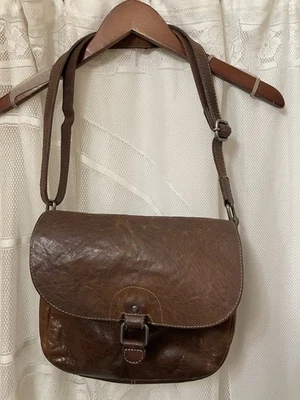 Bolso Bandolera Mensajero Jack Georges Voyager Collection Cuero Sillín Foto 1 de 4