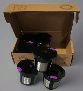 6 Pack Reusable K Cups For Keurig 2.0 & 1.0 Brewers - Picture 1 of 12