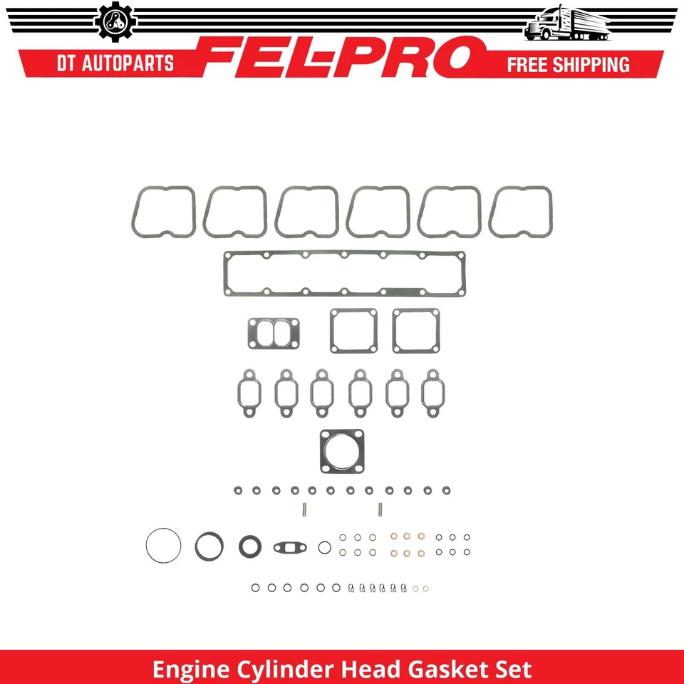 Juego de juntas de culata de motor Fel-Pro 1990 5,9 L L6 1989-1993 Dodge W250 Foto 1 de 1