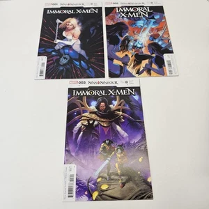 IMMORAL X-MEN #1-3 COMPLETE SERIES 2023 SINS OF SINISTER - Picture 1 of 6