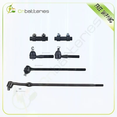 Kit de 6 barras de amarre de suspensión y dirección para Ford F-100 F150 F250 F350 1980-1997 Foto 1 de 4