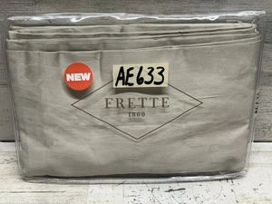 Lot de 2 taies d'oreiller Frette Francine couleur sable neuves - Photo 1/4