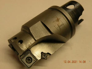 Iscar HSK indexable Milling cutter MR340 018KM4-F3R-UK00724 UK0021 used - Picture 1 of 2