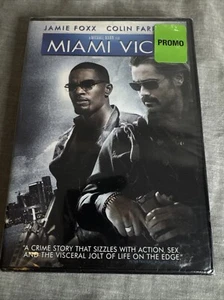 Miami Vice Jamie Foxx and Colin Farrell PROMO DVD With PROMO Sticker - Picture 1 of 8