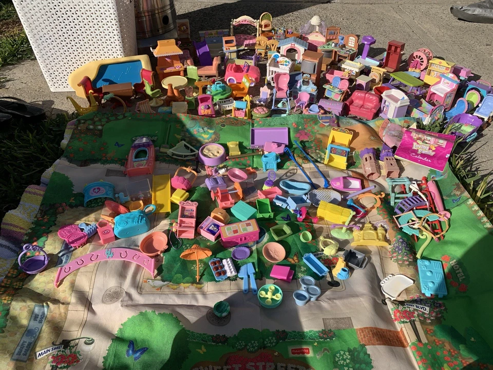 Vintage 1996-2010 Várias Casas de Bonecas Loving Family + My Little Pony + Outra Leitura - Imagem 1 de 4