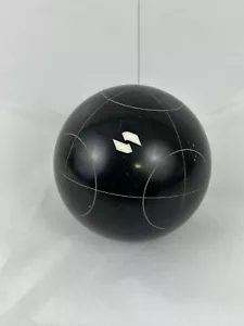 Sportcraft 4" Boccia Ball Ersatz schwarz Kreis geschnitten Harz - Bild 1 von 5