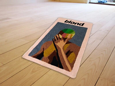 Custom Frank Ocean Blonde Area Room Rugs Sneakerhead Hypebeast Floor Mat Carpet - Image 1 of 4