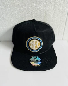 INTER MILAN FC Snapback Hat Adjustable Size Fits All Brand New - Picture 1 of 6