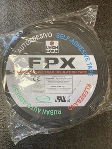 Thermal Insulation Tape 10m 3mm thickness 50mm width Self Adhesive Foam Tape - Picture 1 of 2