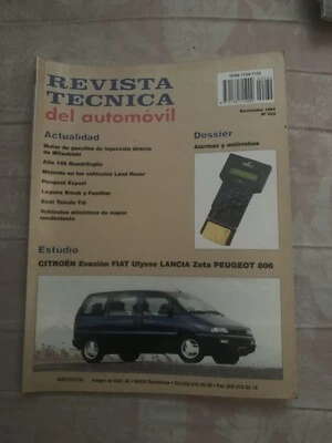 Manual De Taller Citröen Evasión Fiat Ulises Peugeot 806 Y Lancia Z - Imagen 1 de 2