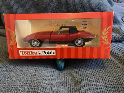 Jaguar E-Type (1961-1974) Polistil 1:16 Vintage Model - Classic Sports Car Tonka - Image 1 of 4