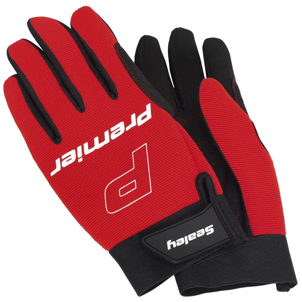 Sealey Work Gloves Premier Mechanics Safety Padded Palm Workshop Washable L XL - Image 1 of 1