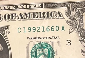 6/16/1992 Birthday / Anniversary Date Note June 16th 1992 $1 Dollar Bill - Picture 1 of 4