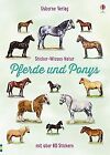 Sticker-Wissen Natur: Pferde und Ponys by Spector, Jo... | Book | condition good