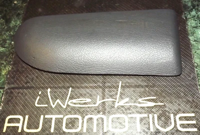 90-94 Mitsubishi Eclipse D21A rear driver interior shock access cover trim RL - Image 1 of 4