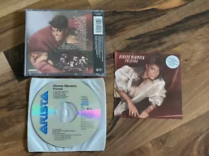DIONNE WARWICK FriendsOOP 1985 GERMANY CD album 80s Elton John Sonopress - Imagen 1 de 5