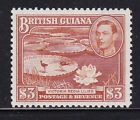 Album Treasures British Guiana Scott # 241 George VI Regia Lilies MNH
