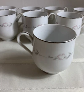 Sango Braut Rose 6192 Teetasse separat erhältlich Ersatz Vintage Japan Feinporzellan - Bild 1 von 9