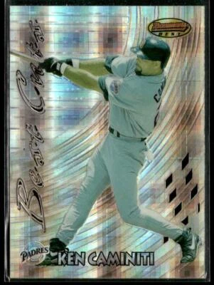 1997 Bowman's Best #BC9 Ken Caminiti Best Cuts Atomic Refractor - Image 1 of 2