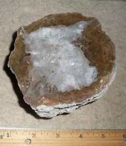 Polierte Geode Donnerei Quarz Mitte - Bild 1 von 3