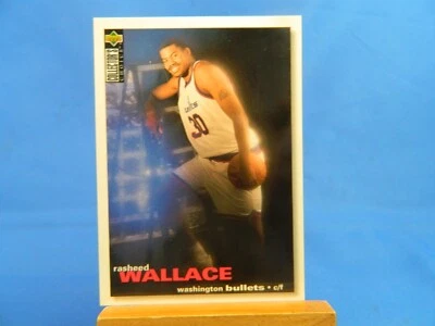 Rasheed Wallace Collector's Choice 1995-96 RC Rookie #239 - Image 1 of 2