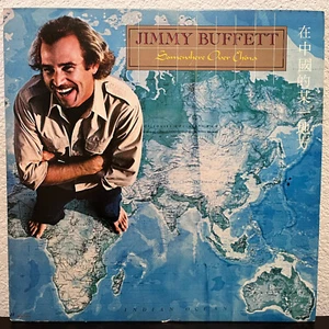 JIMMY BUFFETT - Somewher Over China (MCA) - 12" Vinyl Record LP - VG - Picture 1 of 3