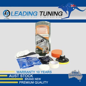 Headlight Restoration Kits Cleaning Lens Lamp + Sandpaper Gloves Spray Bottle AU - Picture 1 of 12