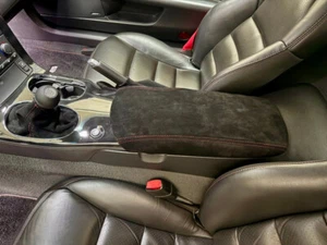 For Corvette C6 Real Cow Suede Slip Over Console Cover 2005 2006 2007 2008 2009 - Picture 1 of 5