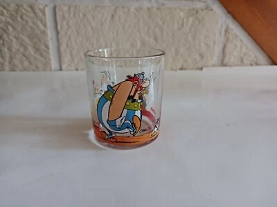 Verre Astérix  nutella  1995 obélix , panoramix , idéfix ,asterix - Photo 1/4