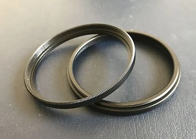 67-67 Step Spacer tube filter extension ring Adapter male female 67mm Pack of 2 - Image 1 of 4