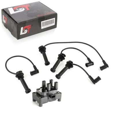 Juego de cables de encendido + bobina de encendido módulo de encendido para Ford Focus C-Max Mondeo IV 1.6 - Imagen 1 de 4