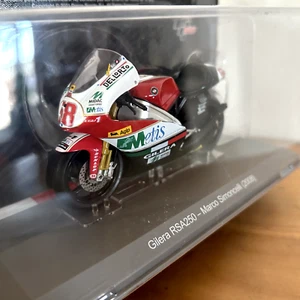 Altaya 1/18 Gilera RSA 250 Marco Simoncelli 2008 MotoGP - Imagen 1 de 2