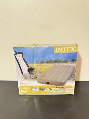 Colchón de cama de aire inflable estándar tamaño doble Intex Foto 1 de 4