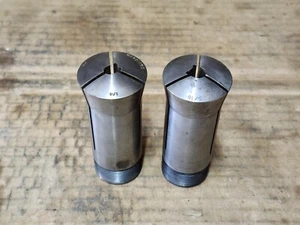 Hardinge 5C Collets "D" Profile 1/4" & 5/16" - Picture 1 of 5