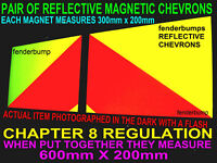 Magnetic sign COASTGUARD  chevron design Background /& text vehicle MG137