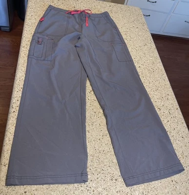 Pantalones Médicos Carhartt Para Mujer Force Cross-Flex Utility BootCut Carga Gris Mediano Foto 1 de 4