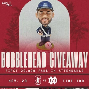 Stanford Cardinal General Manager Andrew Luck SGA Bobblehad Indianapolis Colts - Bild 1 von 3