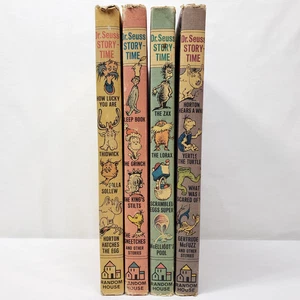Dr Seuss Storytime Complete 4 Volume Set Vintage 1974 Classic Hardcover Books - Picture 1 of 24