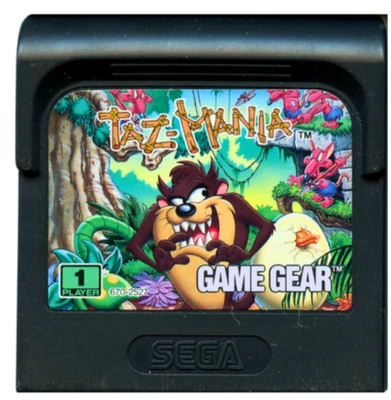 Taz-Mania (Sega Game Gear, 1992) Cartridge Only - Image 1 of 2