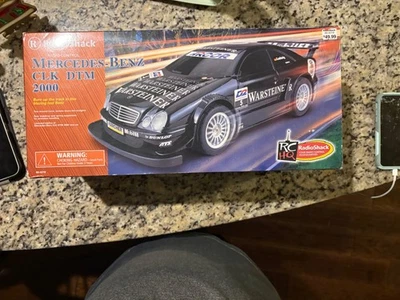 Radio Shack Mercedes-Benz CLK DTM 2000 WARSTEINER RC Radio Control 60-4318 WORKS - Image 1 of 4