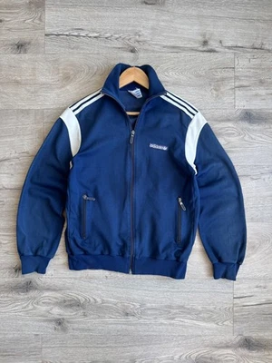 Vintage Adidas Track Jacket Made In Yugoslavia 70-80s Sunfaded Size S - Image 1 of 4