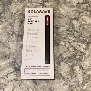 Solawave 4-in-1 Radiant Renewal Skincare Wand, Facial Massage, Red Light Therapy - Picture 1 of 3