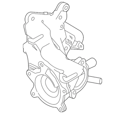 Genuine Nissan Water Pump Housing 21013-6CA0B - Image 1 of 2