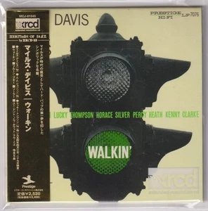 XRCD Miles Davis Walkin' Mini LP VICJ-61045 Horace Silver J. J. Johnson Japan - Imagen 1 de 6