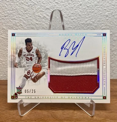 Buddy Hield 2016 Panini National Treasures Collegiate RC en tarjeta automática/25 #104 Foto 1 de 2