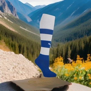 PUMA Team Hoop Knee High Socks Kids 6-10 Years Sz 13-3 Youth Athletic 895854 $12 - Picture 1 of 9