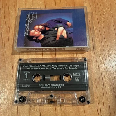 Bellamy Brothers – Greatest Hits Volume Two CASSETTE TAPE 1995 US issue alabama - Image 1 of 3