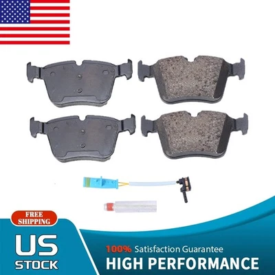 Pastillas de freno cerámicas traseras para Mercedes-Benz C350e C400 C300 2015 2016 2017-2021 Foto 1 de 4