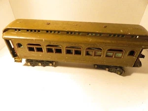 LIONEL STANDARD GAUGE - 418 PARLOR PASSENGER CAR- NEEDS RESTORING/PARTS- S21 - Picture 1 of 5