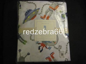 Pottery Barn Kids Alien Twin Sheet Set 3-teilig Raumschiff Planet Astronaut Neu in Verpackung - Bild 1 von 1